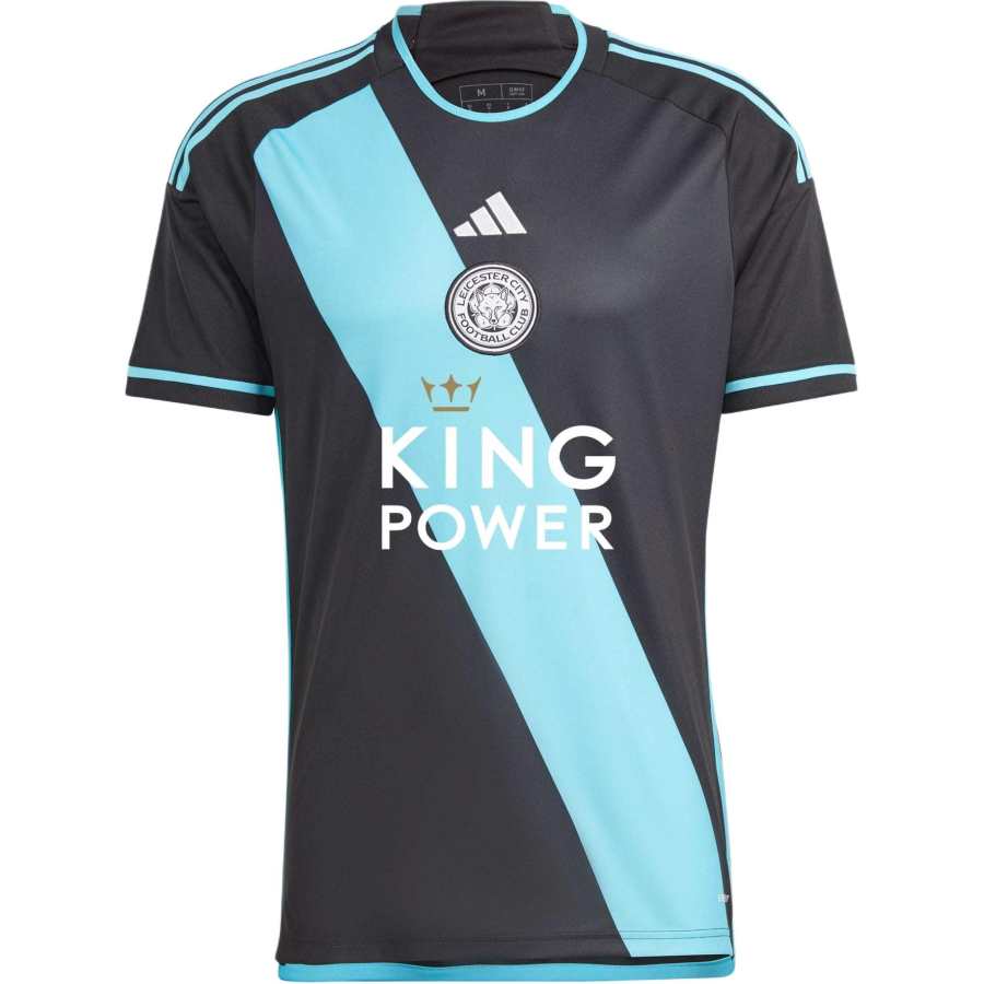 Adidas Adidas Leicester CITY FC 23/24 AWAY JERSEY Soccer Jersey Unisex Black