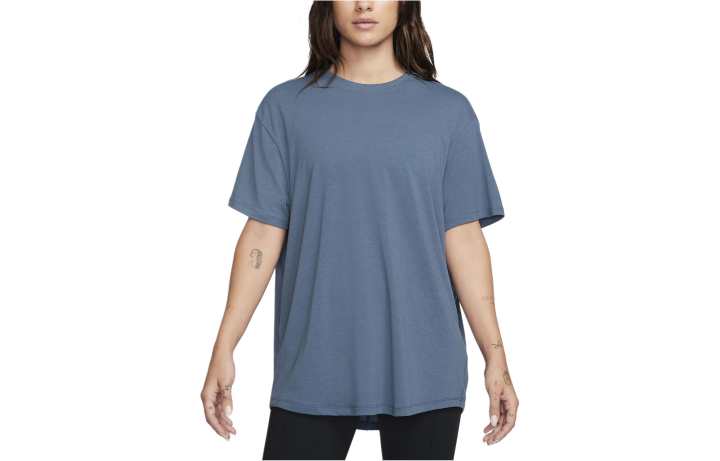 Nike Nike Drop Shoulder Sleeve T Shirt Women's Diffused Blue