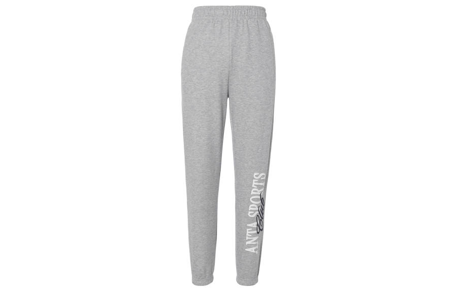Anta Sports Life Collection Sports Pants Men's CD28 Gray Heather Gray