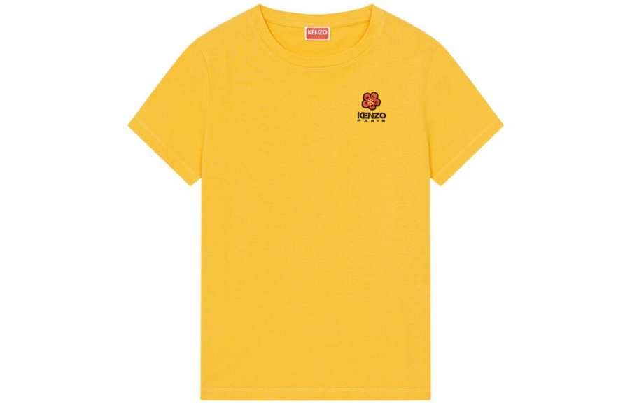 KENZO 【Replicated_PMPrevious Season】logo-embroidered cotton T-shirt