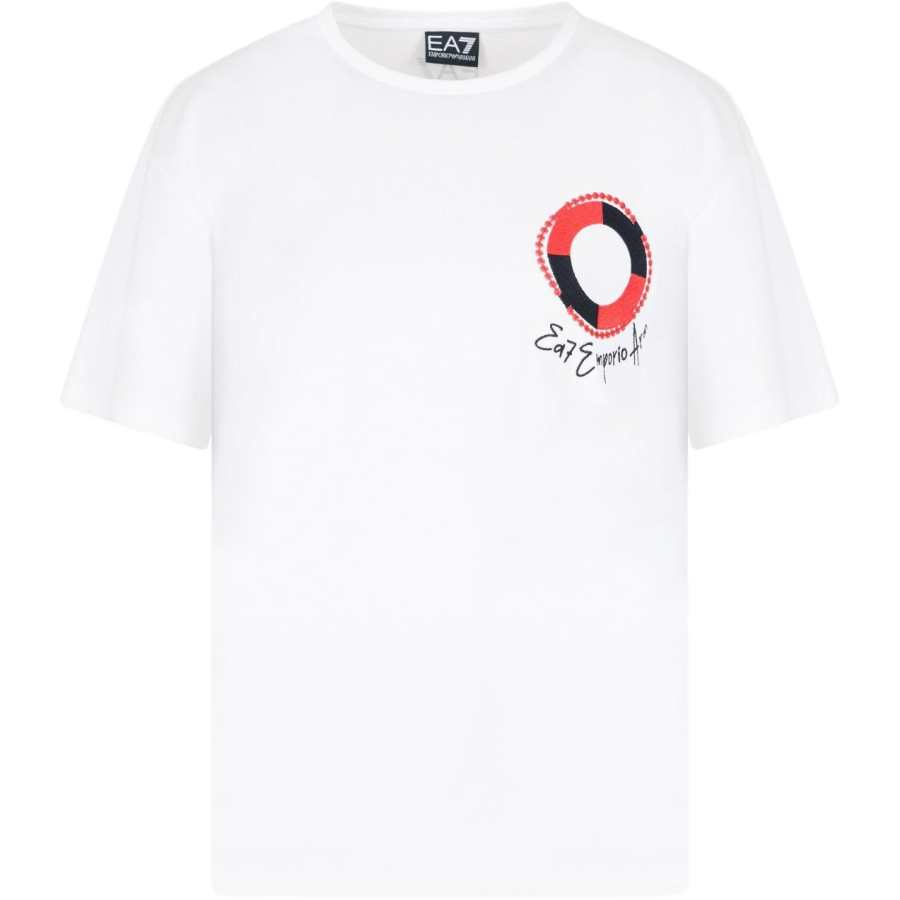 EMPORIO ARMANI EA7 Regular T Shirt Women's White