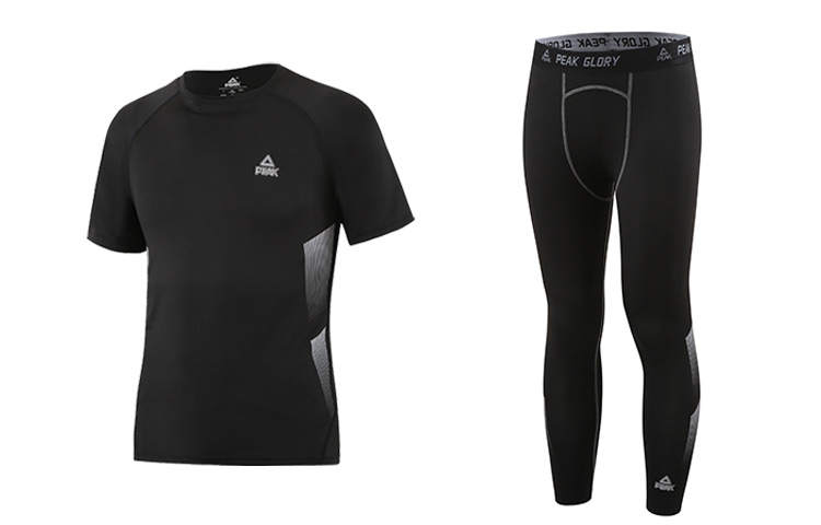 PEAK Fitness Sets Unisex Crew Neck Moderate