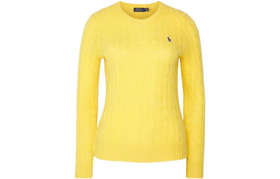 Polo Ralph Lauren SS23 Sweater Standard Women's Yellow
