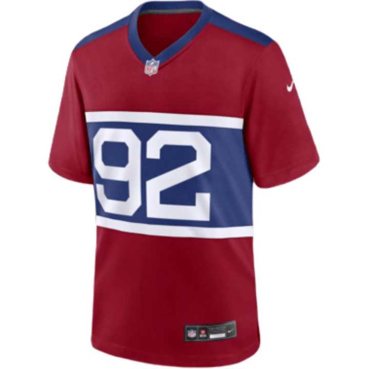 Nike Nike Michael Strahan New York Giants Men's Nike Nfl Game Jersey