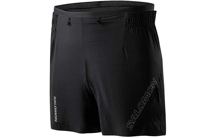 SALOMON SENSE AERO 5 SHORTS M Sports Shorts Men's Pitch Black