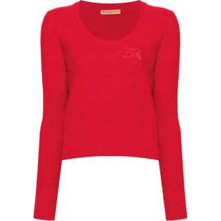 ERMANNO SCERVINO Logo-patch Sweater