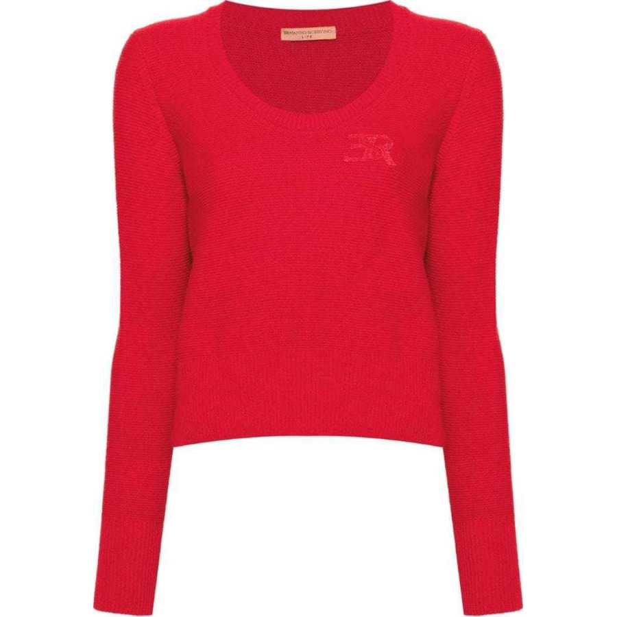 ERMANNO SCERVINO Logo-patch Sweater