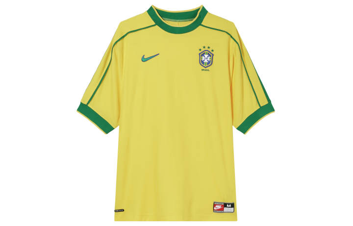 Nike Nike Brazil National Team Soccer Jersey Fan Edition Men's Campus Chestnut Yellow