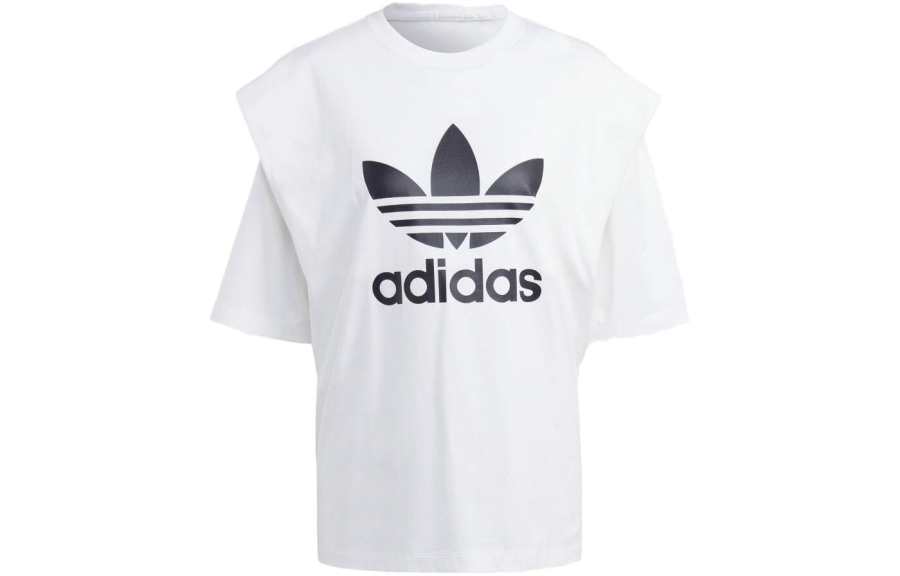 Adidas Originals Regular T Shirt Women's White Japan Version