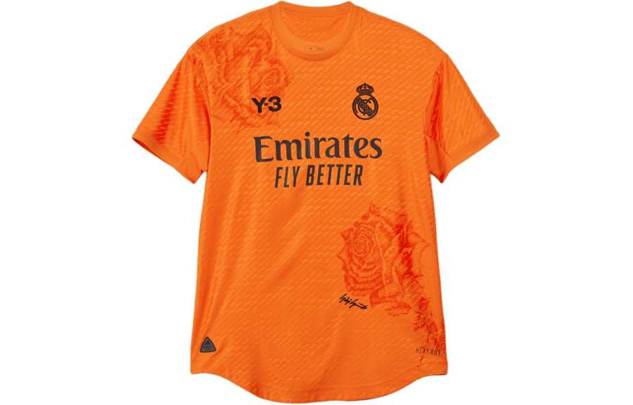 Y-3 Y 3 x HUANGJIAMADELI,LIANMINGKUAN Soccer Jersey Men's Orange