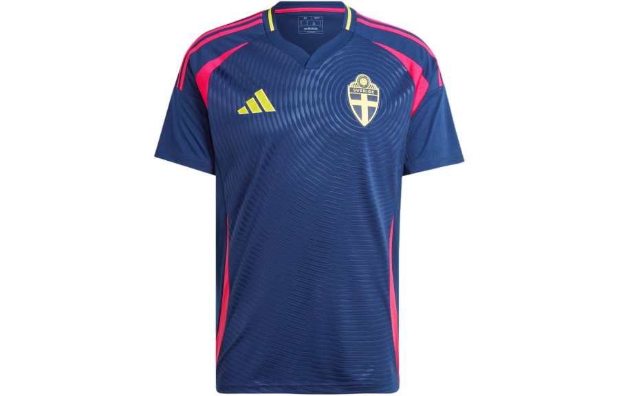 Adidas Adidas Sweden National Team Sweden 24 Away Jersey Soccer Jersey Men's Dark Blue