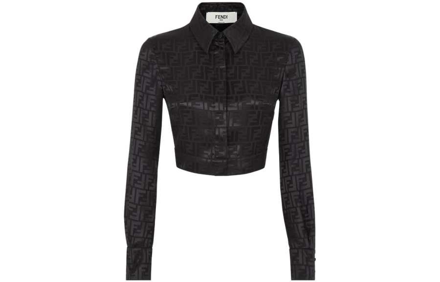 FENDI FENDI By Marc Jacobs Silk Shirt Black
