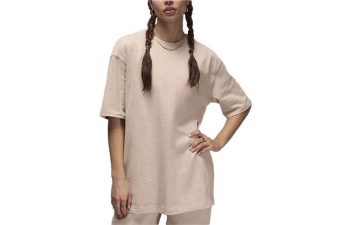Jordan Jordan Drop Shoulder Sleeve T Shirt Women's Khaki