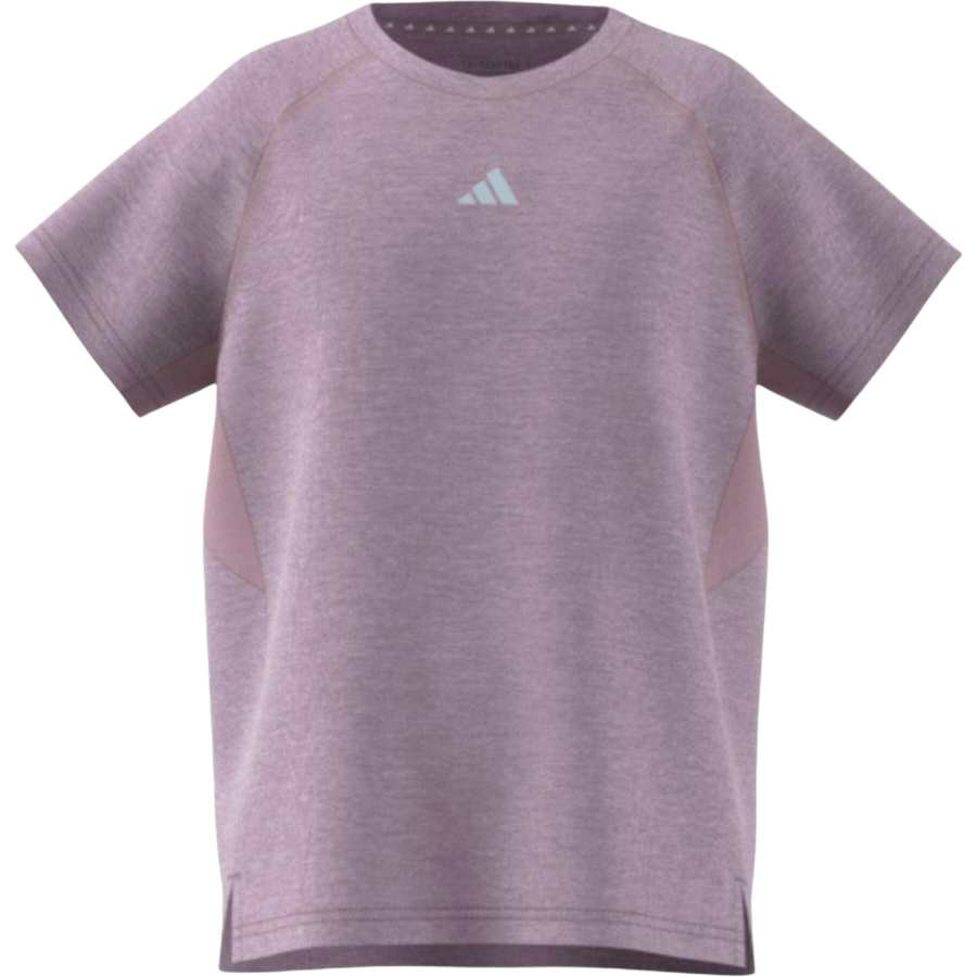 Adidas Adidas Clothing T Shirts Women's Purple Crew Neck