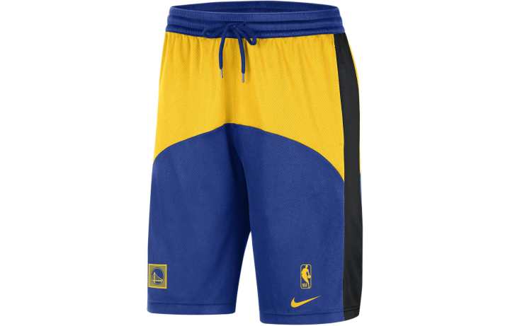 Nike Nike x NBA Dri FIT Sports Shorts Men's Blue Yellow
