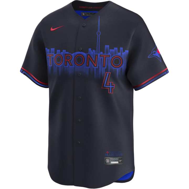 Nike Nike George Springer Toronto Blue Jays City Connect Men's Nike Dri FIT Adv Mlb Limited Jersey