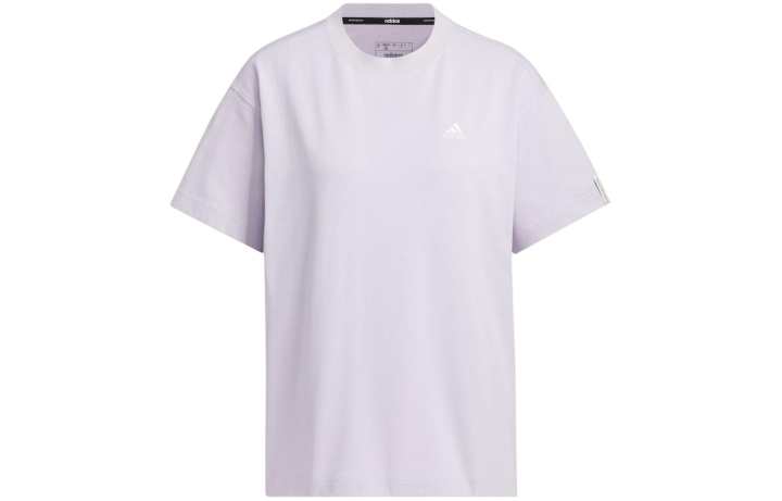 Adidas Adidas Drop Shoulder Sleeve T Shirt Women's Light Purple