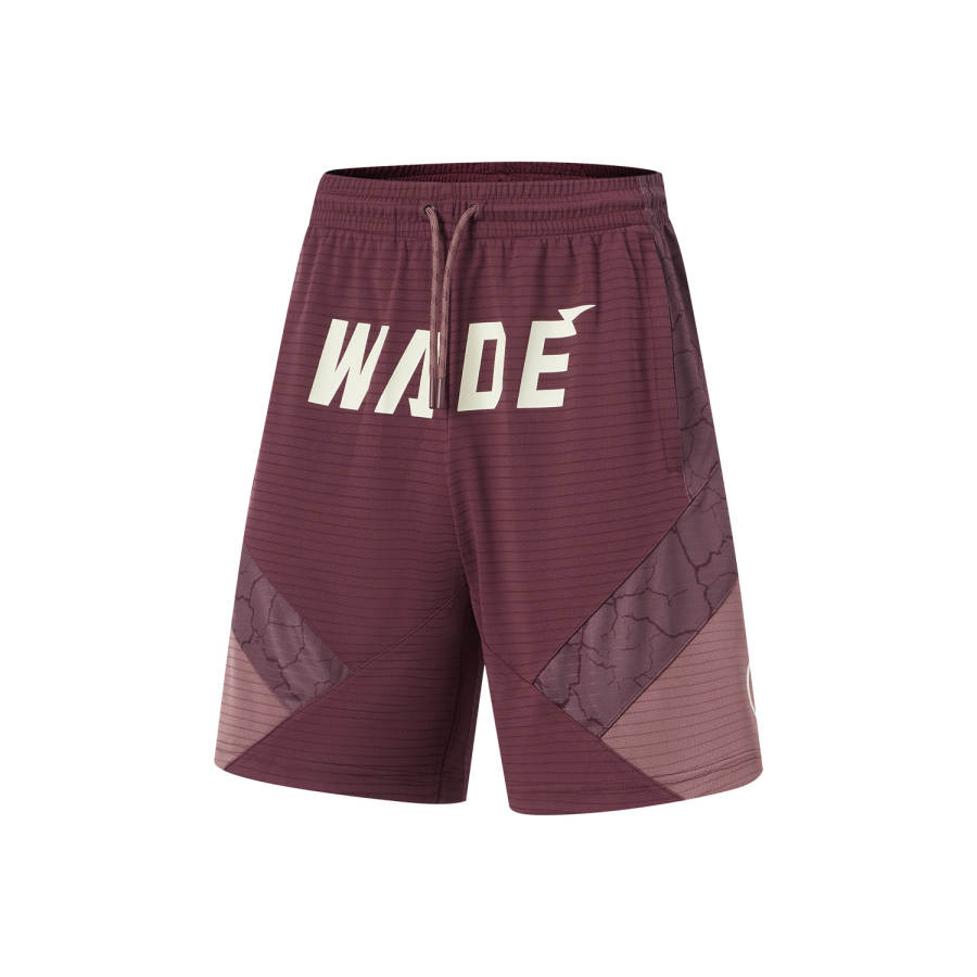 Li-Ning Li Ning Sports Shorts Men's Dark Red Purple