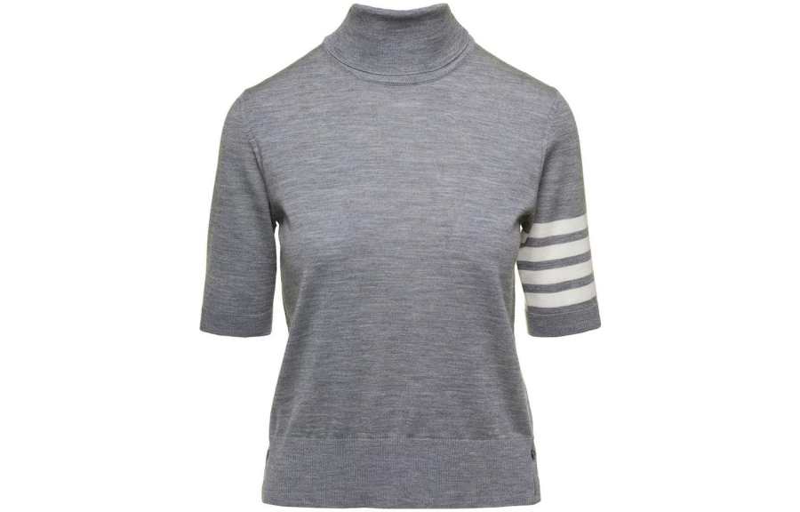 THOM BROWNE THOM BROWNE Roll Neck Knitted Jumper