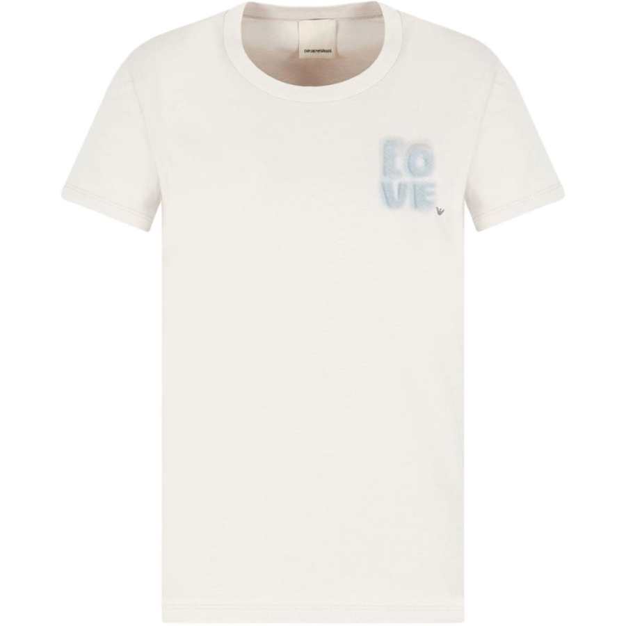 EMPORIO ARMANI Logo print T shirt