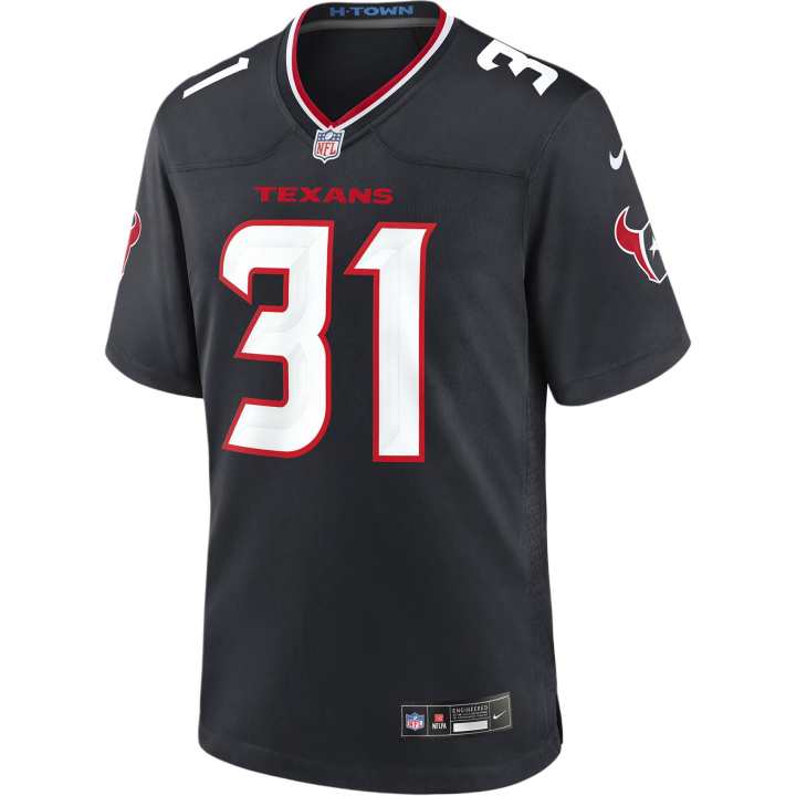 Nike Nike Dameon Pierce Houston Texans Men's Nike Nfl Game Football Jersey