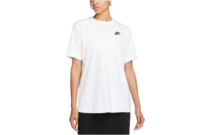 Nike Nike Drop Shoulder Sleeve T Shirt Women's White