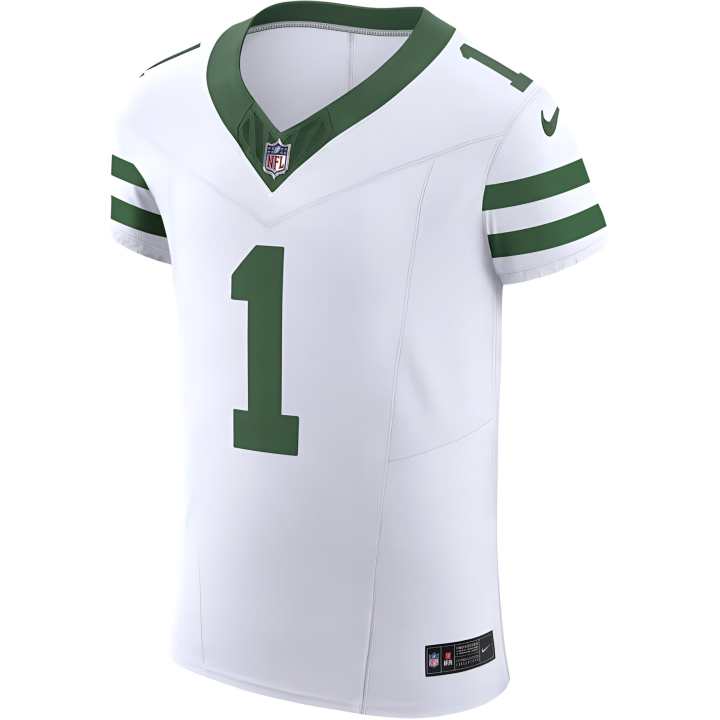 Nike Nike x Elite Ahmad 'Sauce' Gardner New York Jets Rugby Jersey Men's White