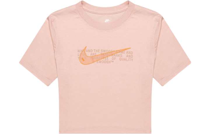 Nike Nike T Shirts Women's Pink Crew Neck Moderate Other