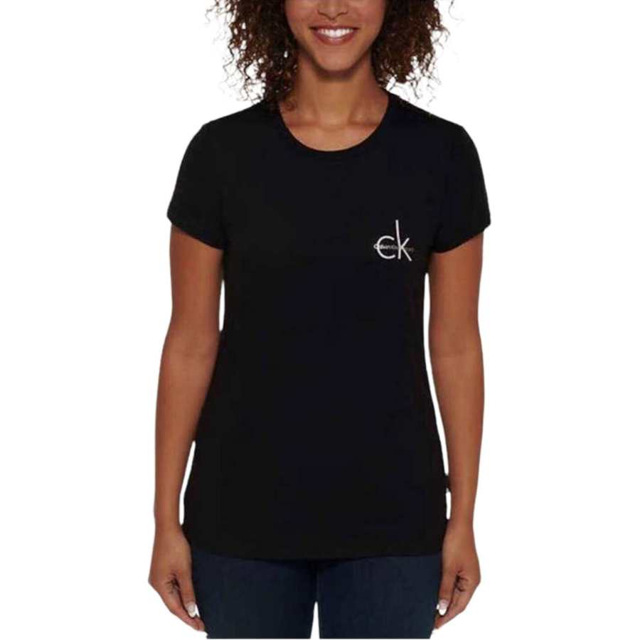 CALVIN KLEIN T Shirt Women's Black