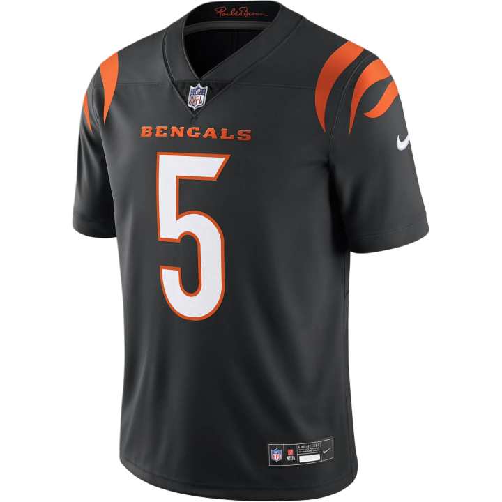 Nike Nike x NFL Dri FIT Sport Tee Higgins Cincinnati Bengals Soccer Jersey Men's Black