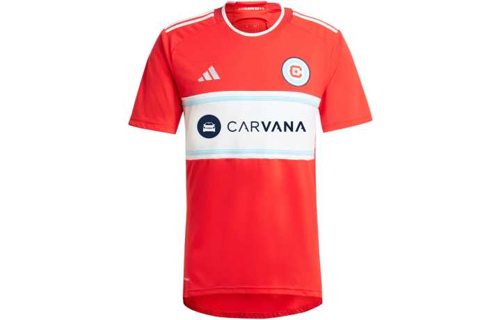Adidas Adidas Chicago Fire Chicago Fire 24/25 Home Jersey Soccer Jersey Fan Edition Men's Red