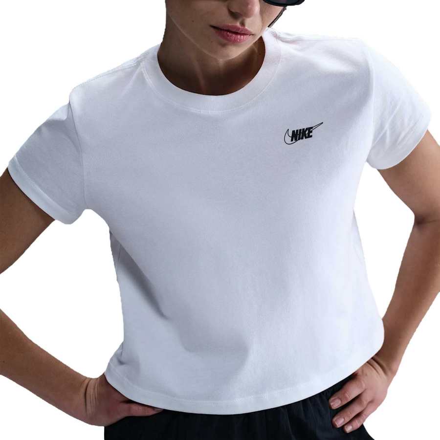 Nike Nike Sportswear Club Women's Short Sleeve Cropped Graphic T Shirt