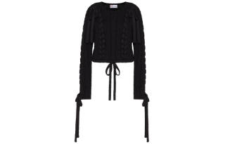 RED VALENTINO FW21 Loose Fit Sweater Women's Black