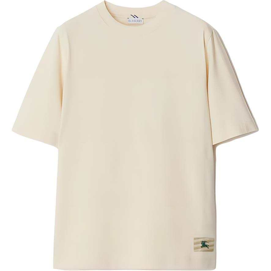 Burberry Logo Patch Crewneck T-Shirt