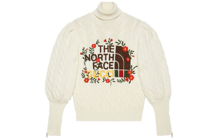 GUCCI X The North Face Sweater Ivory