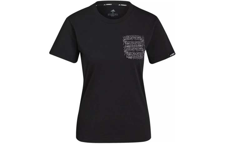 Adidas Adidas W TX POCKET TEE T Shirt Women's Black