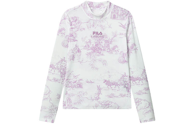 FILA T Shirt Women's All Over Print