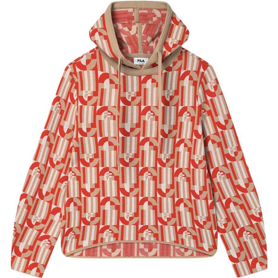 FILA Sweater Women's Crimson Lotus Red