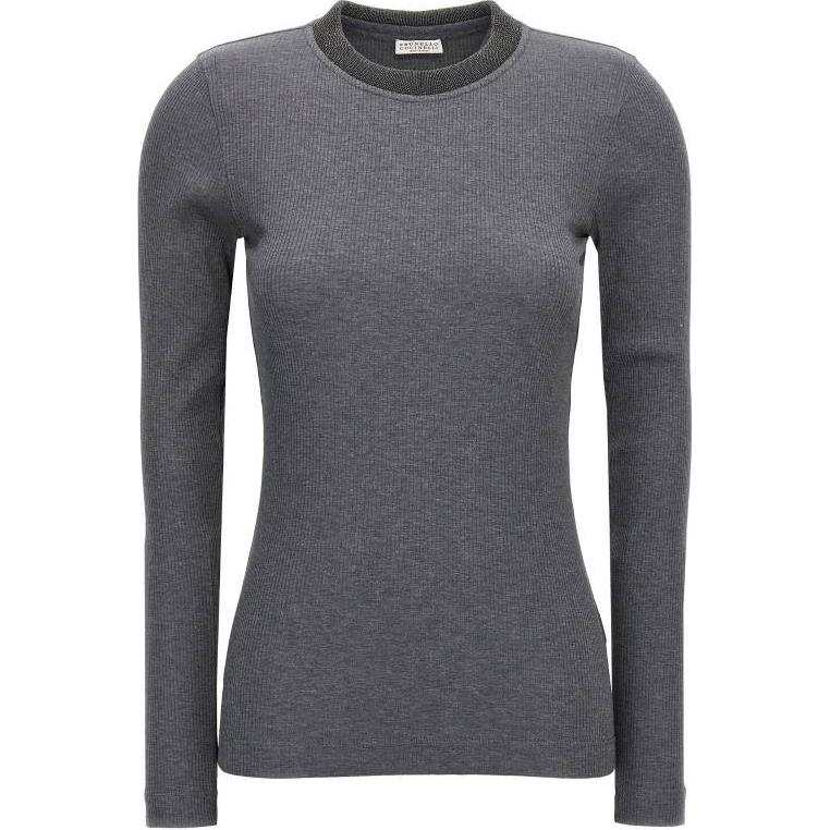 Brunello Cucinelli Monili Detailed Knitted Jumper