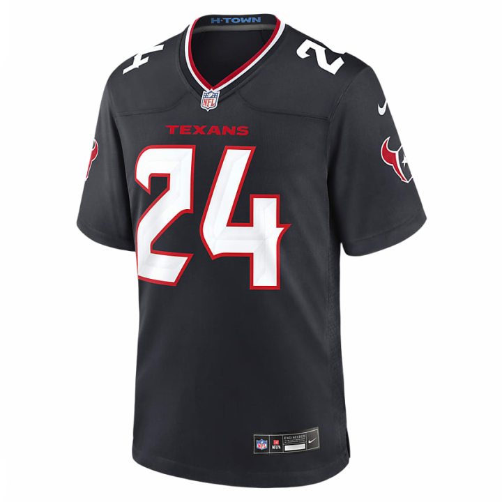 Nike Nike Derek Stingley Jr. Houston Texans Men's Nike Nfl Game Football Jersey