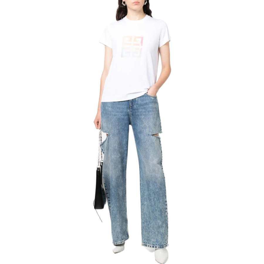 Givenchy Givenchy FW22 T Shirt Women's White