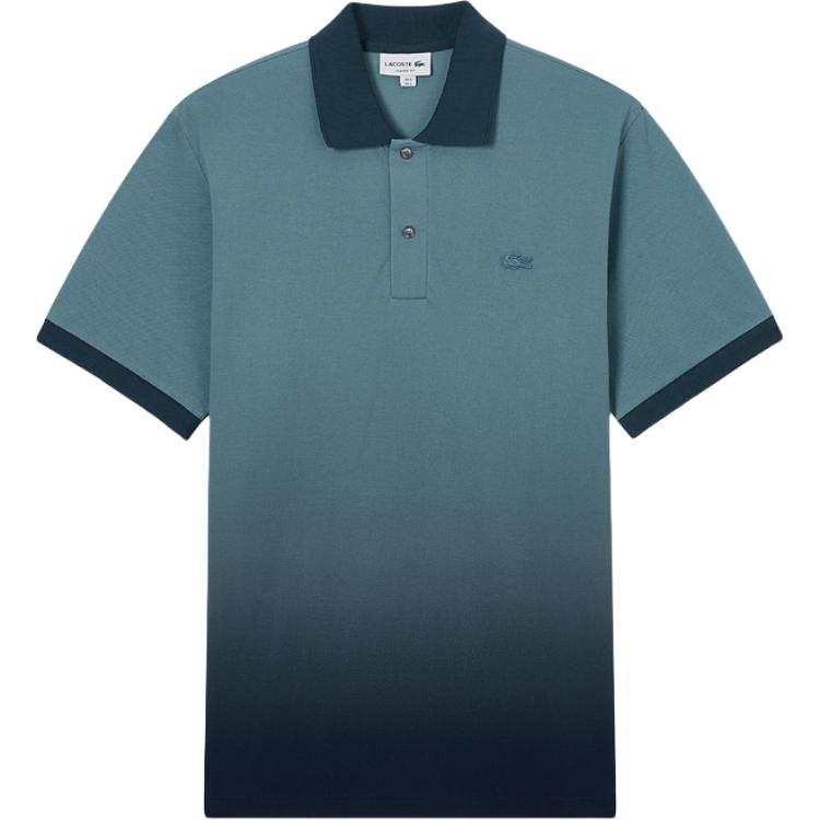 LACOSTE Lacoste ombré-effect polo shirt