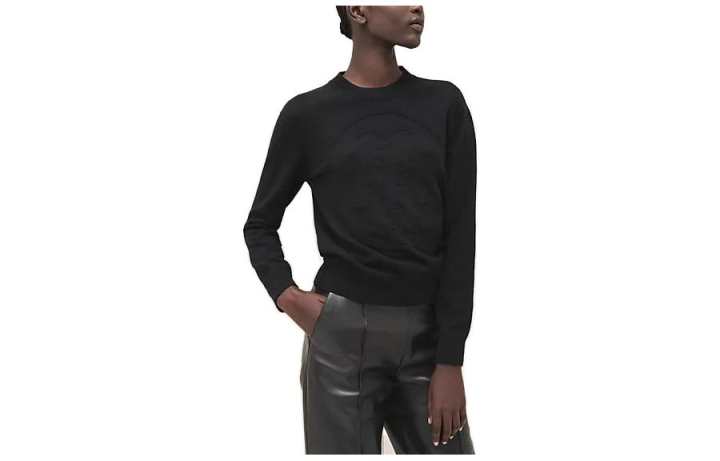 HERMES HERMES FW23 Sweater Women's Black