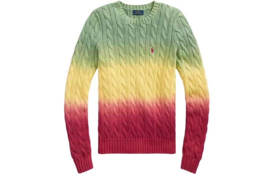 Polo Ralph Lauren SS22 Sweater Slim Fit Women's Multicolor