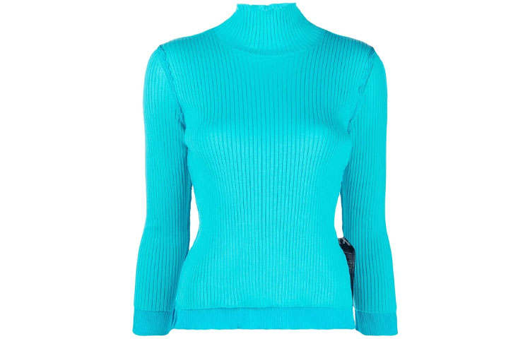 Balenciaga SS22 Sweater Women's Blue