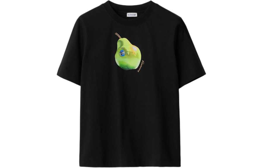 Burberry Painted Pear T Shirt 'Black'