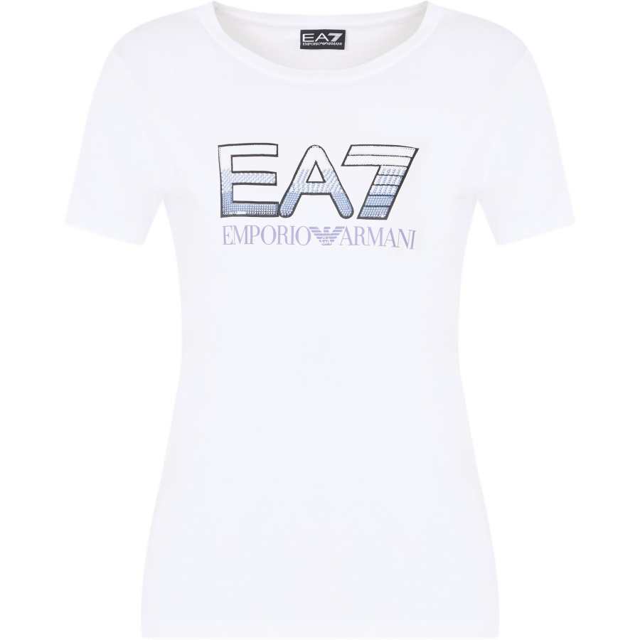 EMPORIO ARMANI EA7 Regular T Shirt Women's White