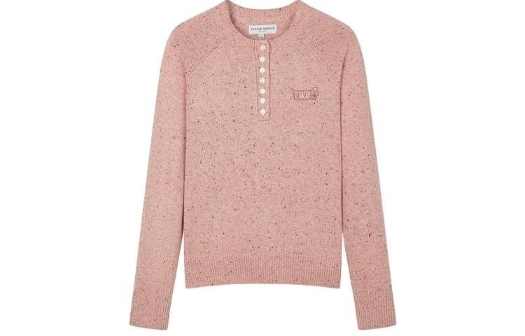 Teenie Weenie Sweaters Women's Half Open Collar Moderate A Line