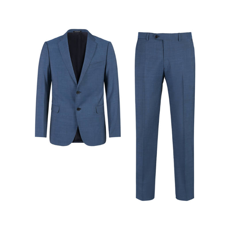 EMPORIO ARMANI SS24 Business Suit Men's Teal