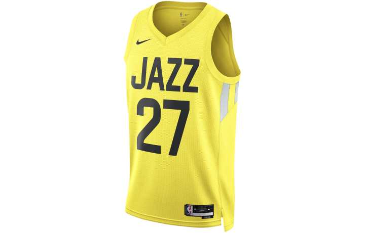 Nike Nike Basketball Jersey Men's Yellow
